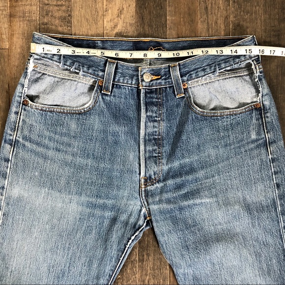 Vintage Levi’s 501 custom deconstructed jeans!!! - Picture 4 of 7